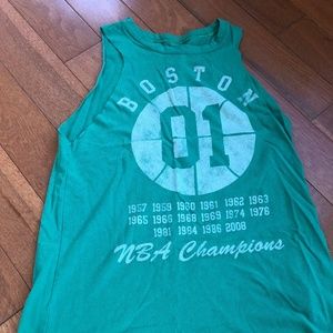 BOSTON CELTICS cut-off tank (small)